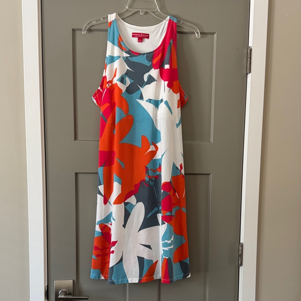 Krimson Klover Multicolor Floral Midi Dress